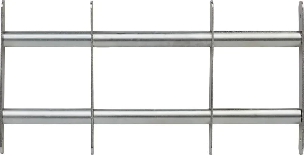 Fenstergitter 5300 individuell einstellbar, 500 - 650 x 300 mm mit 2 Querstreben