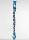 Chokerkette, vierkant, GK10, 8 mm, 2 m