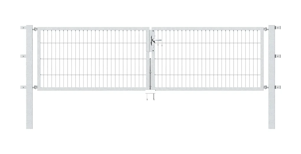Doppeltor-Set Flexo inkl. Pfosten 3 x 0,8 m feuerverzinkt