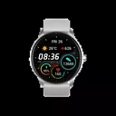 Smartwatch mit HR Sensor, grau