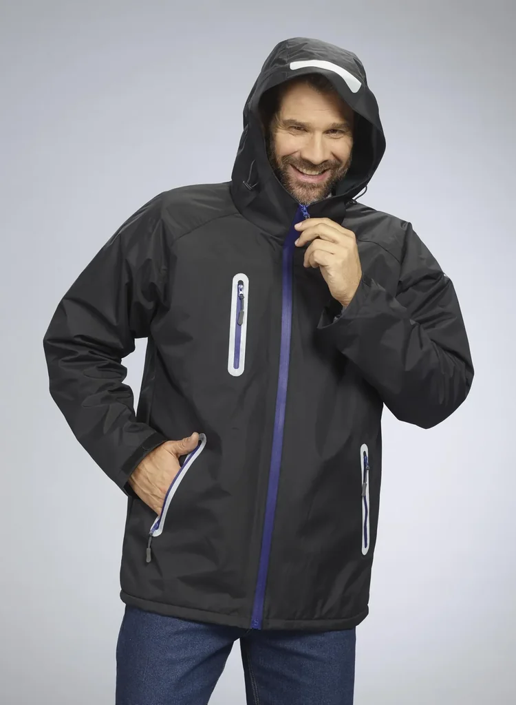 Softshelljacke, Farbe schwarz, Gr.3XL