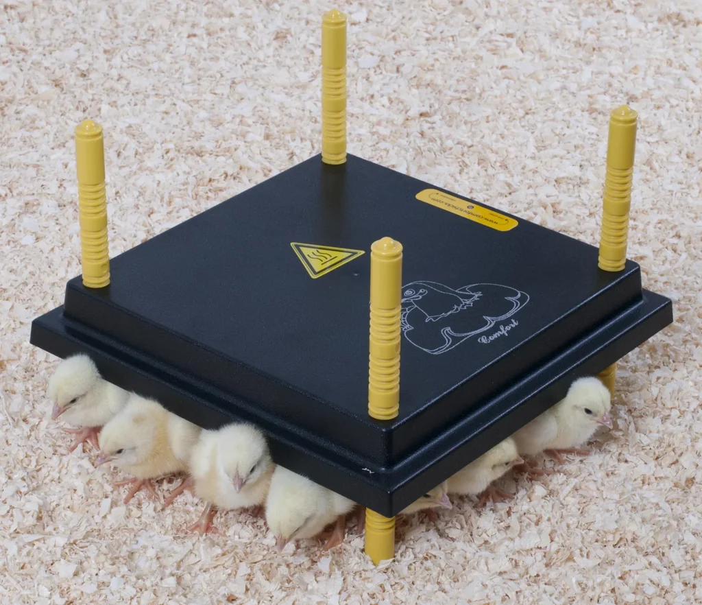 Comfort Wärmeplatte 40x40cm für Küken, 38W/ 220-240V