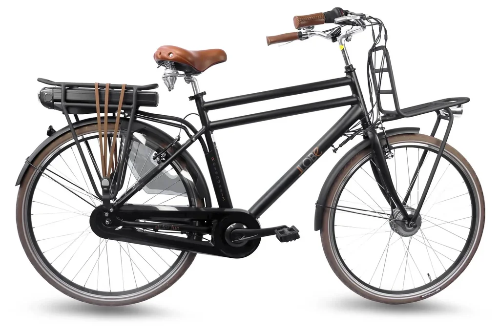 Herren City E-Bike, 28 Zoll, Rahmenhöhe 50 cm, 7-Gang Nabenschaltung, 3 Gent schwarz 13Ah