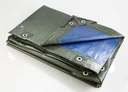 Abdeckplane, grün/blau, super stark 250 g/ m²,6 x 10 m