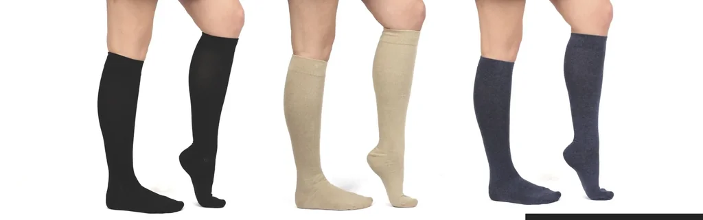 Stützkniestrümpfe Energy LYCRA, schwarz, Größe 35 - 38, 1 Paar
