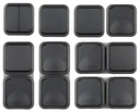Aufputz-Feuchtraum Schalter/ Schutzkontakt-Steckdose mit Klappdeckel, senkrecht IP55