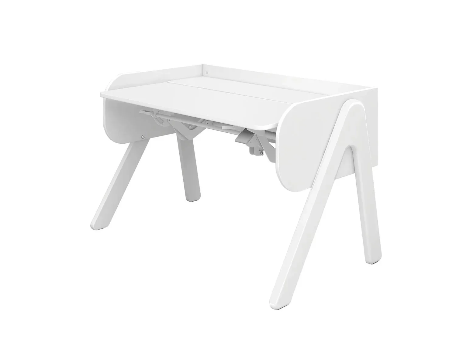 Flexa Schreibtisch - Woody, Study, holz, Farbe: weiss