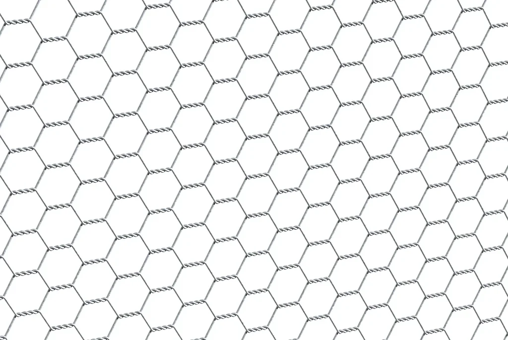 Sechseckgeflecht verzinkt, 100cm x 25m, 13x13mm, 0,7mm