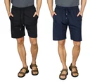 Shorts mit Gummizug, Farbe marine, Gr.2XL