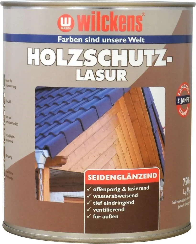 Holzschutzlasur Eiche 750 ml