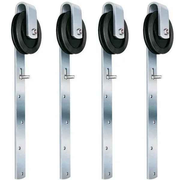 Torrollen mit Bügel, 75mm, 4 Stück