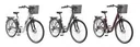 Unisex Alu-City E-Bike, 28 Zoll, 7-Gang Kettenschaltung, anthrazit, Multitalent RC822