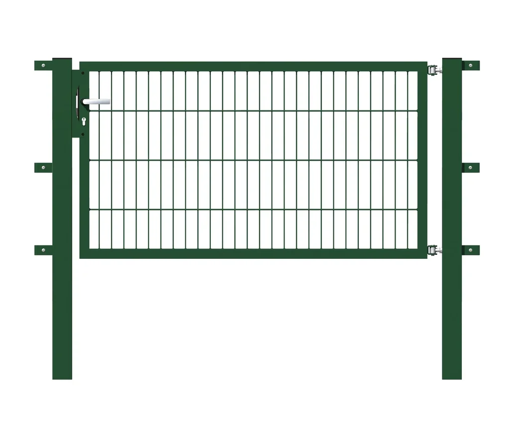 Einzeltor Flexo mit Zubehör, grün/ Breite 150 cm, Höhe 80 cm