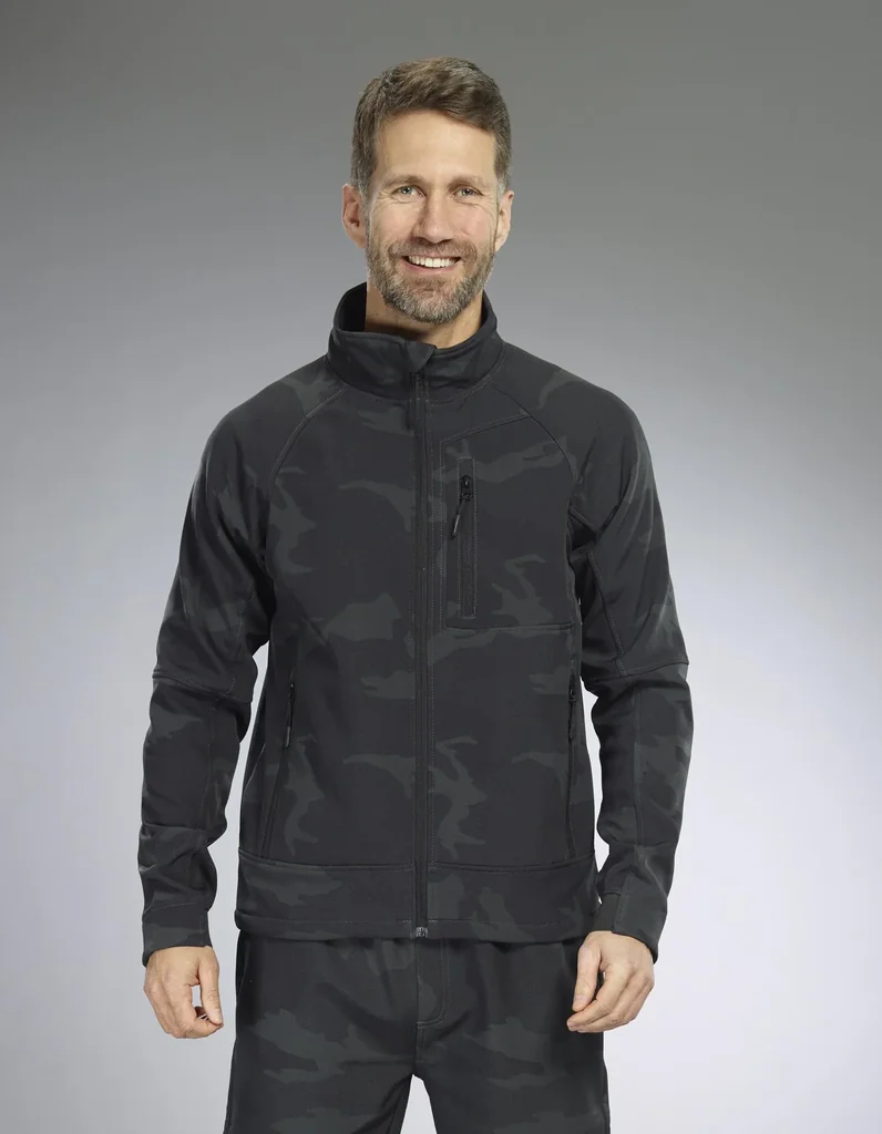Softshelljacke, Farbe camouflage, Gr.2XL