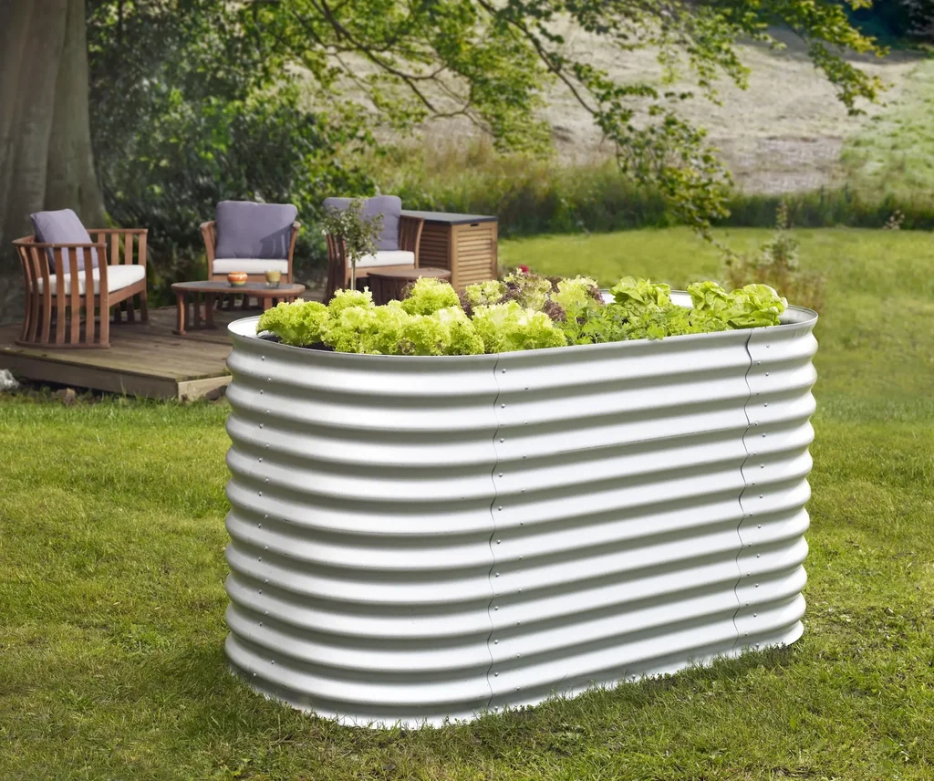 Hochbeet Terra 858, Farbe rubin