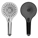 Duschkopf Ultimate Shower Schwarz/Grau, Ø 13 cm