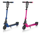 ONE K 125 Tretroller, 125 mm extra breit, ABEC 7, höhenverstellbar, Klappmechanismus, neon pink