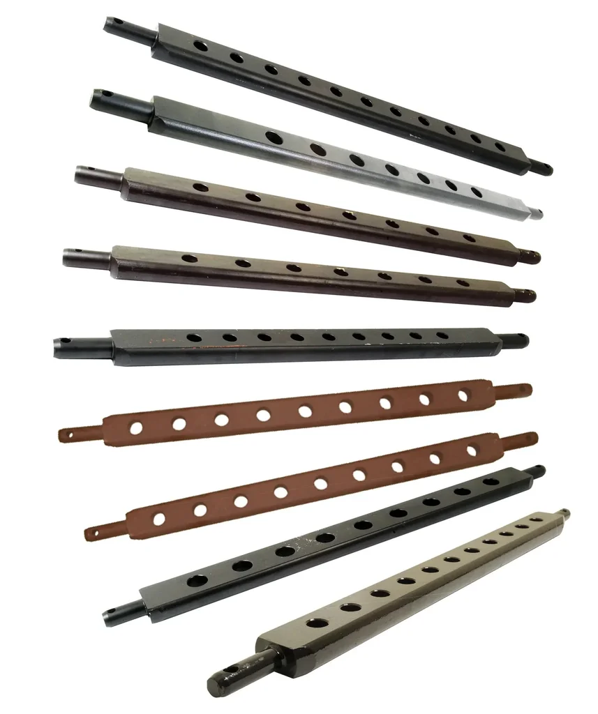 Ackerschiene Kat 2, 7 Löcher, 975 mm, Ø 32 mm, 44 x 89 mm