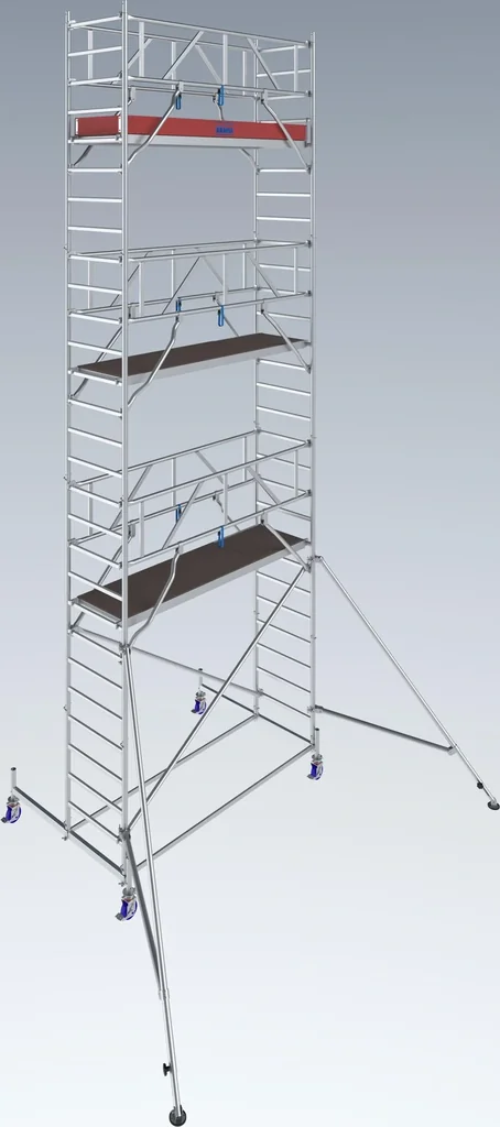 STABILO Fahrgerüst Serie 10, Feldlänge 2,50 m, Arbeitshöhe ca. 8,40 m