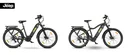 Damen SUV E-Bike, 27,5 Zoll, Rahmengröße 48 cm, 7-Gang Kettenschaltung, black, ULM 7000
