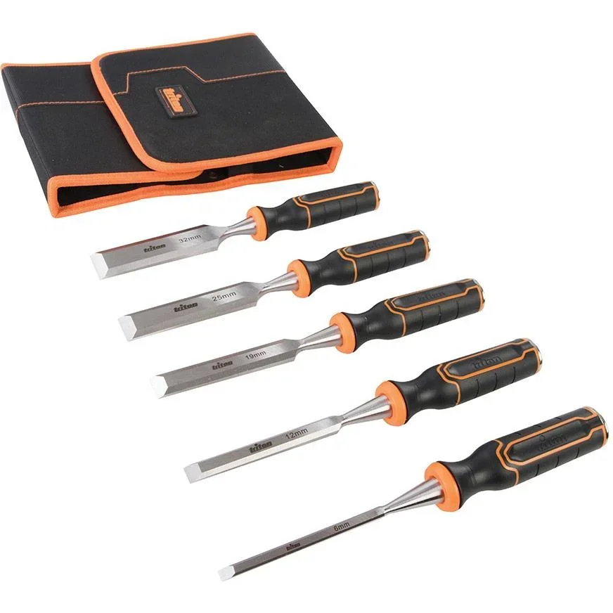 Triton Holzmeißelsatz 5-teilig TWCS5 6, 13, 19, 25 & 32 mm, 5-teilig