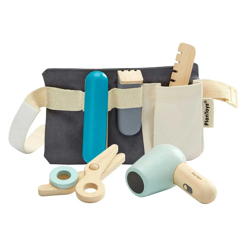 Plan Toys Spielzeug Friseur-Set Holz