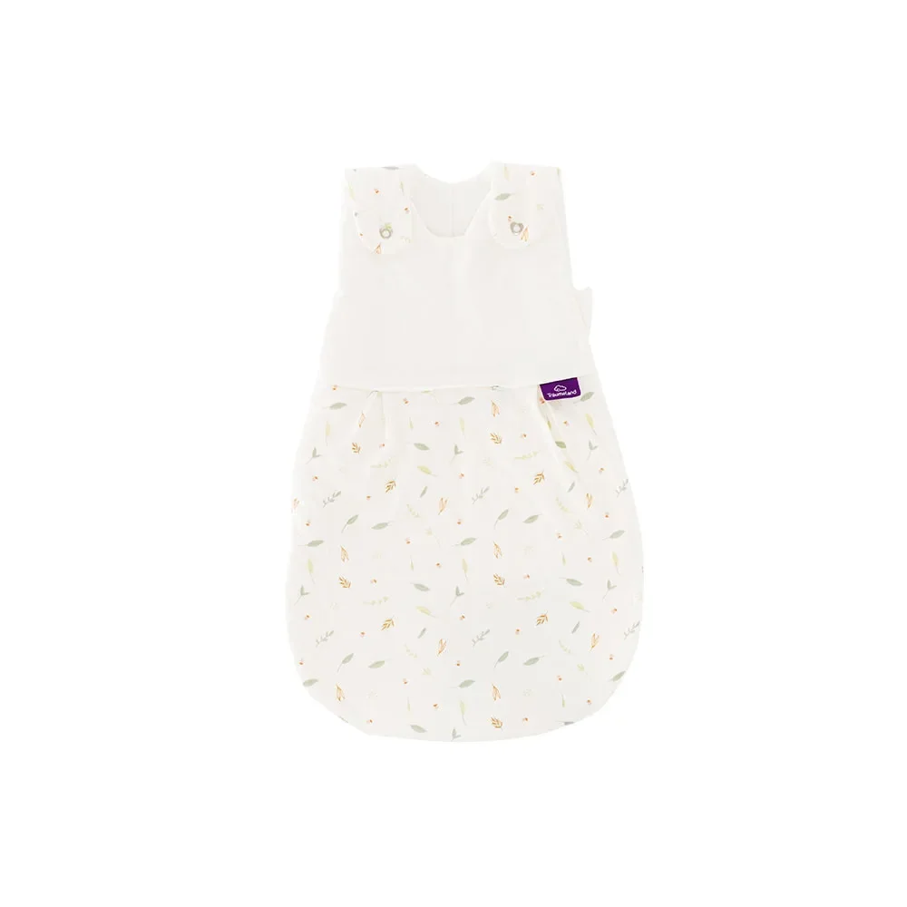 Träumeland Liebmich Baby Schlafsack, Schlummersack, Innenschlafsack - Naturlieb Grün, Grösse: 62/68