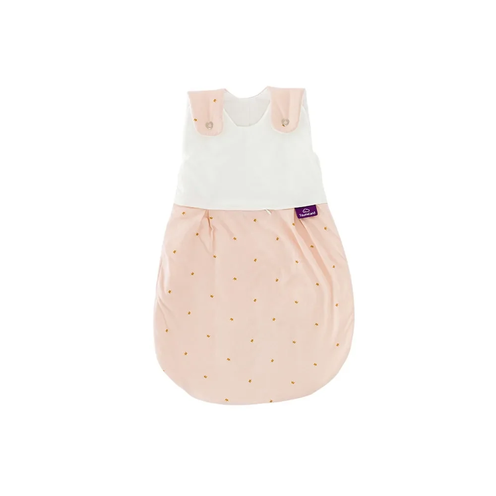 Träumeland Liebmich Baby Schlafsack, Schlummersack, Innenschlafsack - Märchengold, Grösse: 62/68