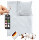 Alavya Home Kinderbettwäsche 135x100 cm Baumwolle - 2er-Set, Weiß