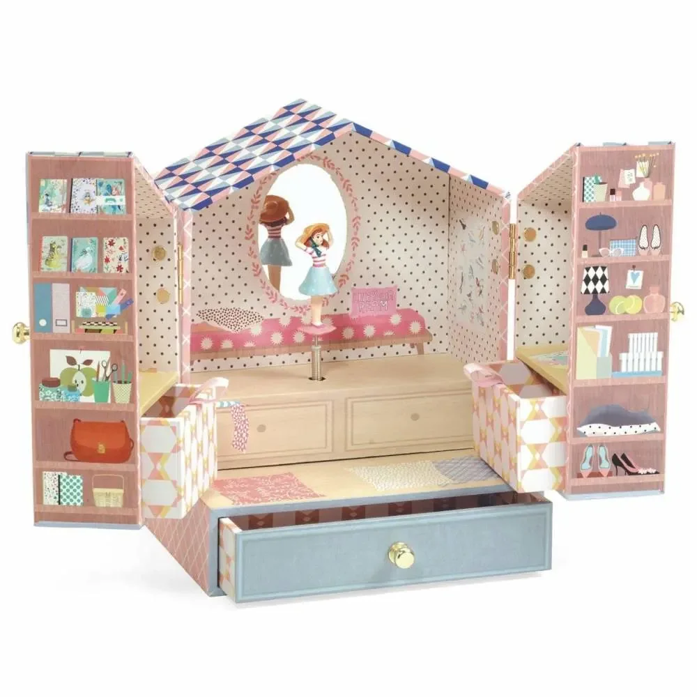 Djeco Schatulle mit Spieluhr Tinou Shop