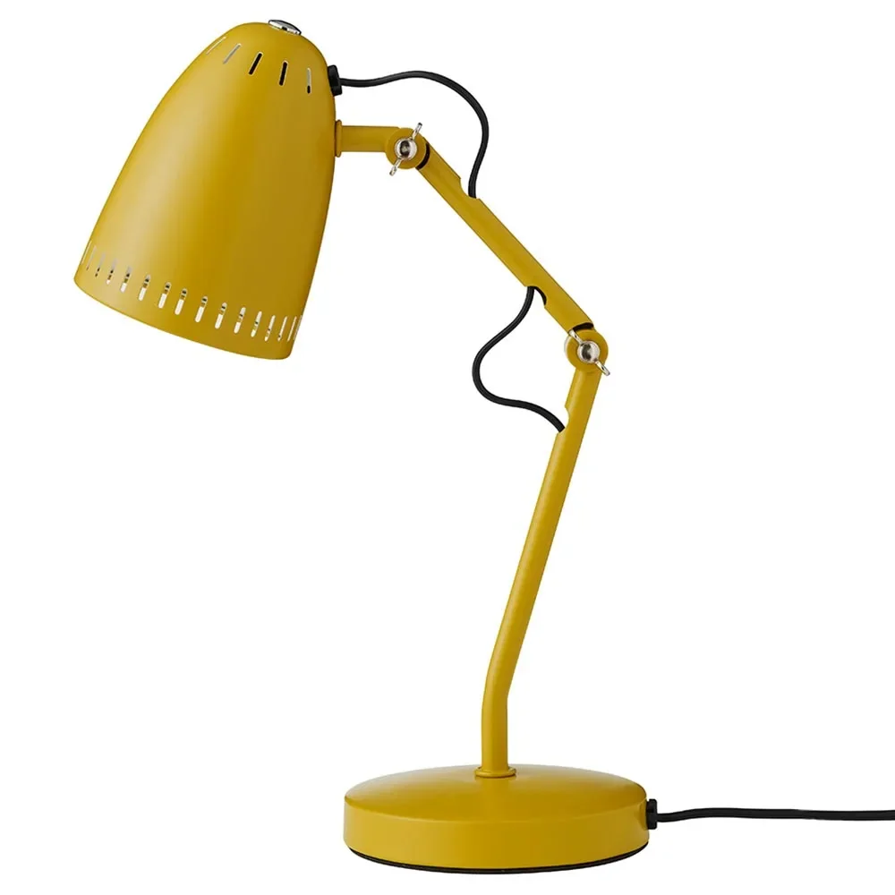 Superliving Schreibtischlampe "Dynamo 345" matt senfgelb