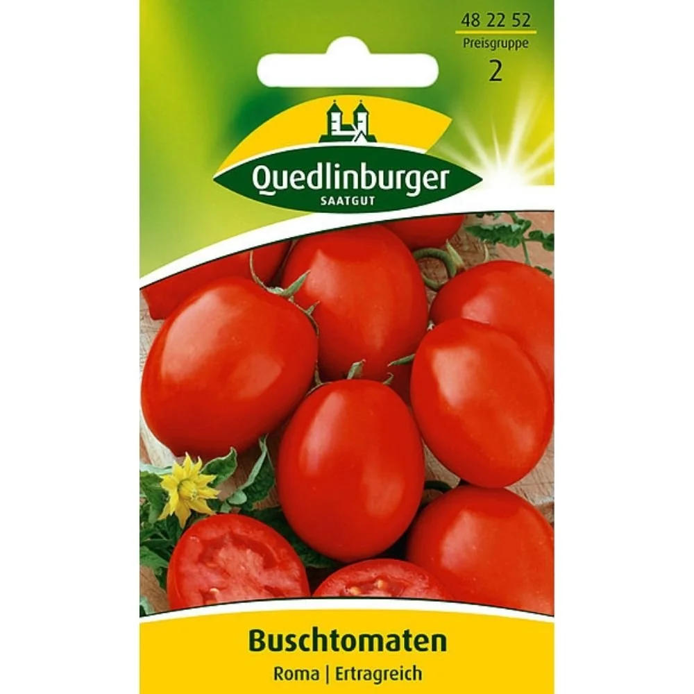 Buschtomate Roma, Tomatensamen kaufen, Freiland Anbau