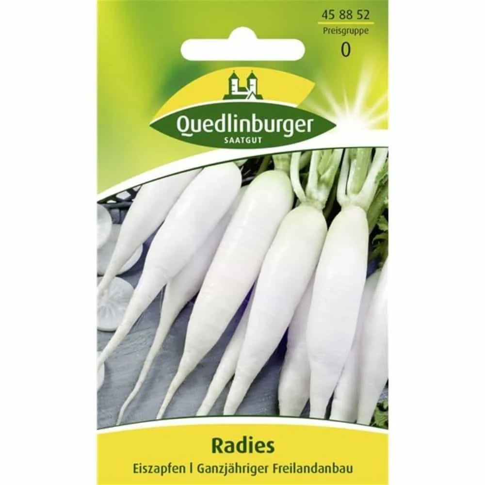 Radies, Eiszapfen