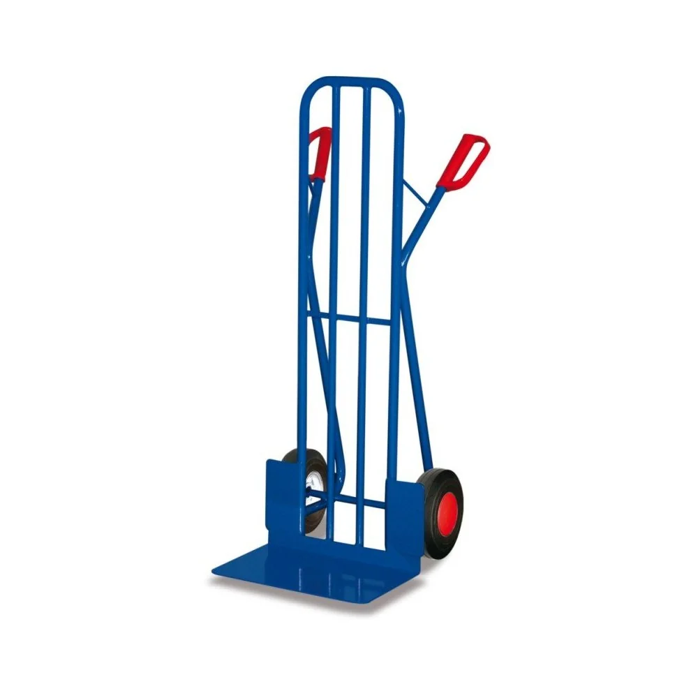 Stahlrohrkarre 250 kg, Transportkarre mit großer Schaufel