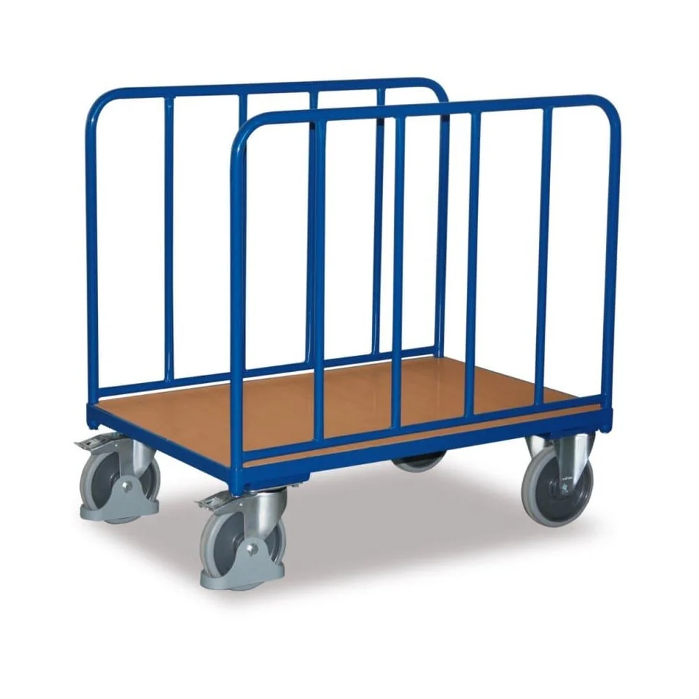 Transportwagen, Seitenbügelwagen Typ S, 400 kg, EasySTOP, Rohrwandwagen