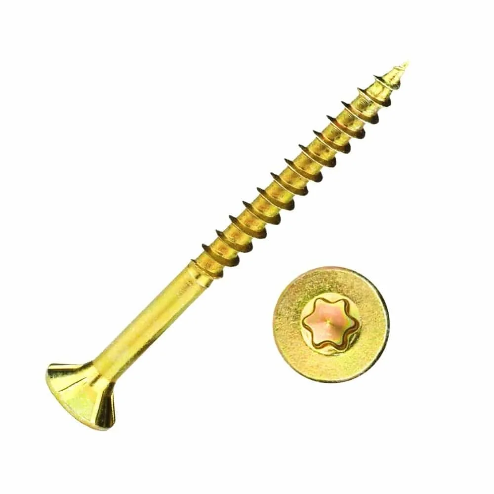 Spanplattenschrauben 5x40, 500 Stück, Senkkopf I-Stern, Holzschrauben