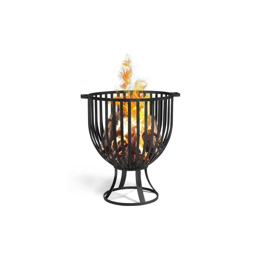 Feuerkorb KATAR aus Naturstahl, 60 cm