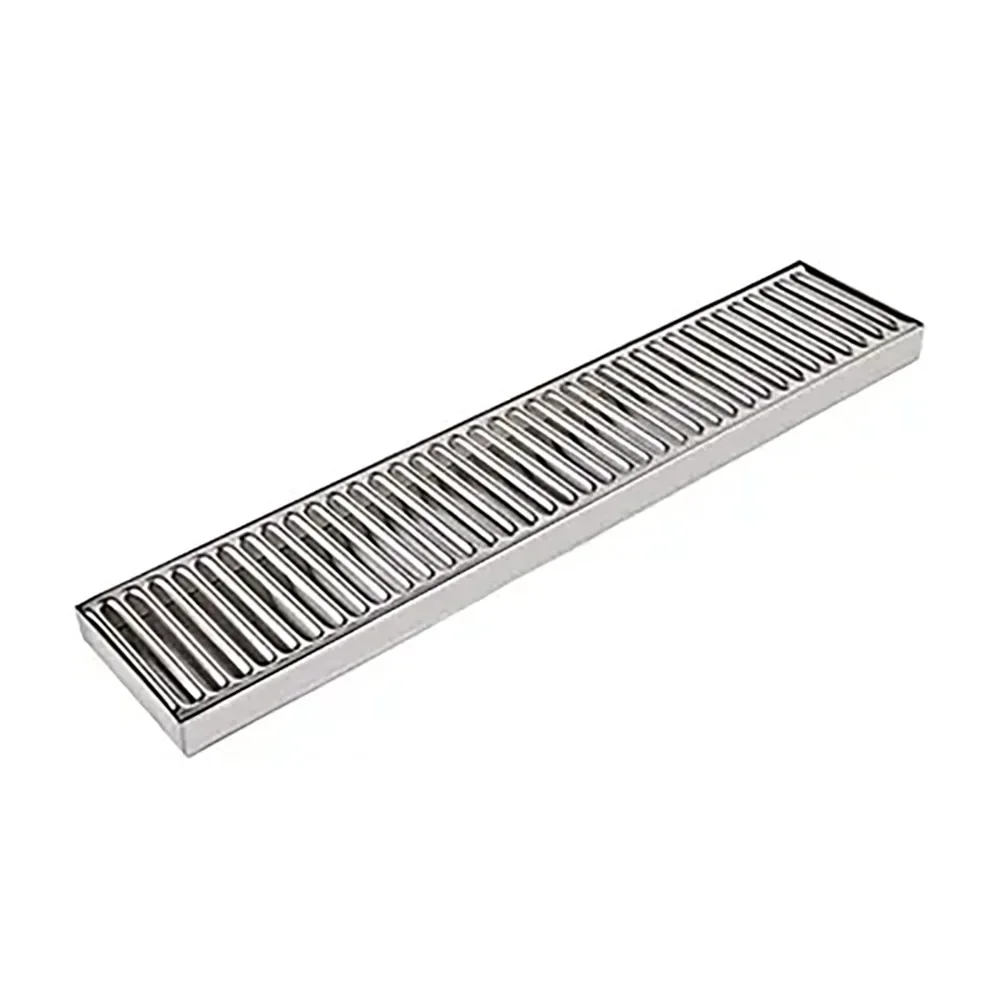 Tropfblech, Abtropfblech, Tropfschale lange aus Edelstahl - 490 x 100 mm