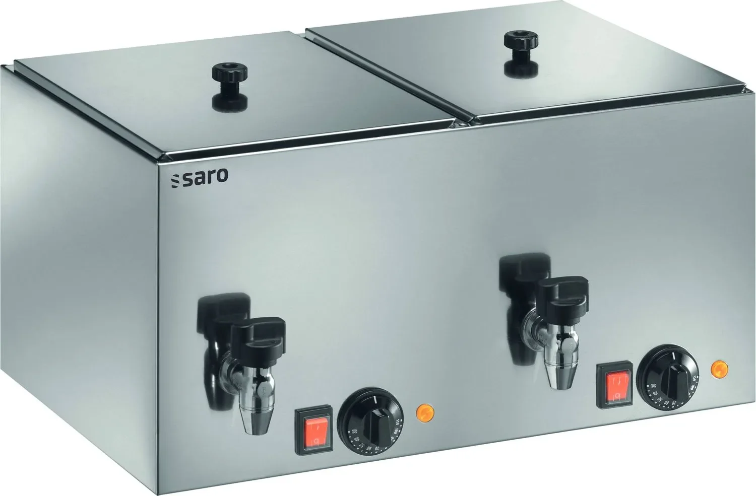 Hot Dog Maker, Bockwurstwärmer, Würstchenwärmer, Hot Dog Steamer - HD 200, Edelstahl