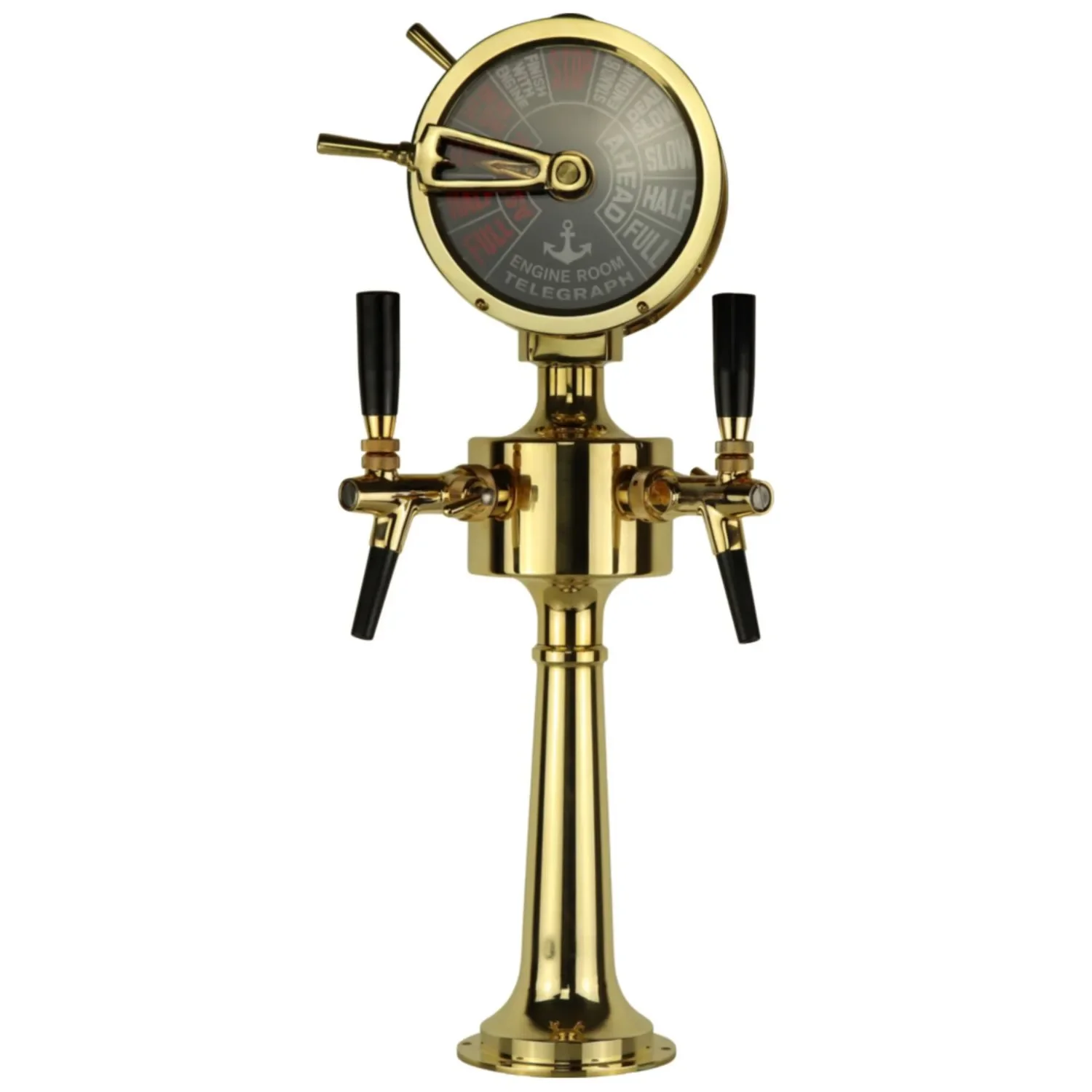 Schanksäule, Bierzapfsäule - Modell Maschinentelegraph, 2-leitig