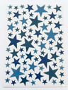 Lilipinso Wandsticker Basics gemischte Sterne, Farbe: deep ocean