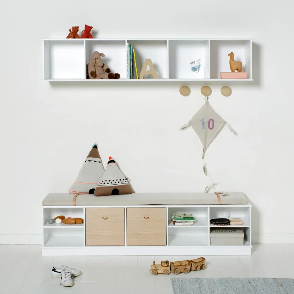 Oliver Furniture Wood Regal extra Einlegeböden, Anzahl: 5 Böden