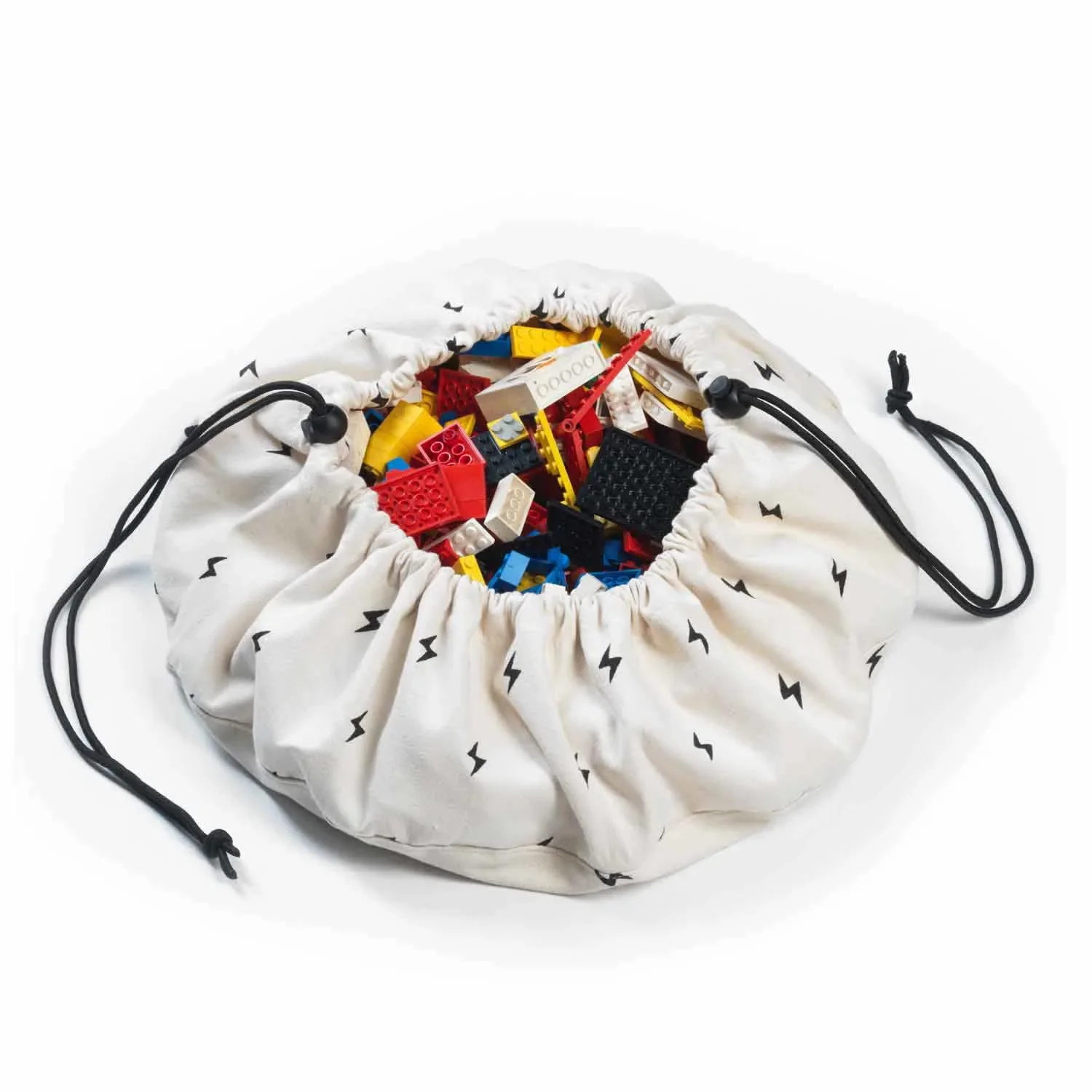 Play&Go Spielzeugsack, Spielzeugkorb, Spielzeug aufbewahrungstasche - Mini, Farbe: Thunderstrike