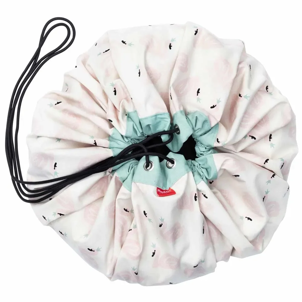 play & go Spielsack Print Schwäne mint