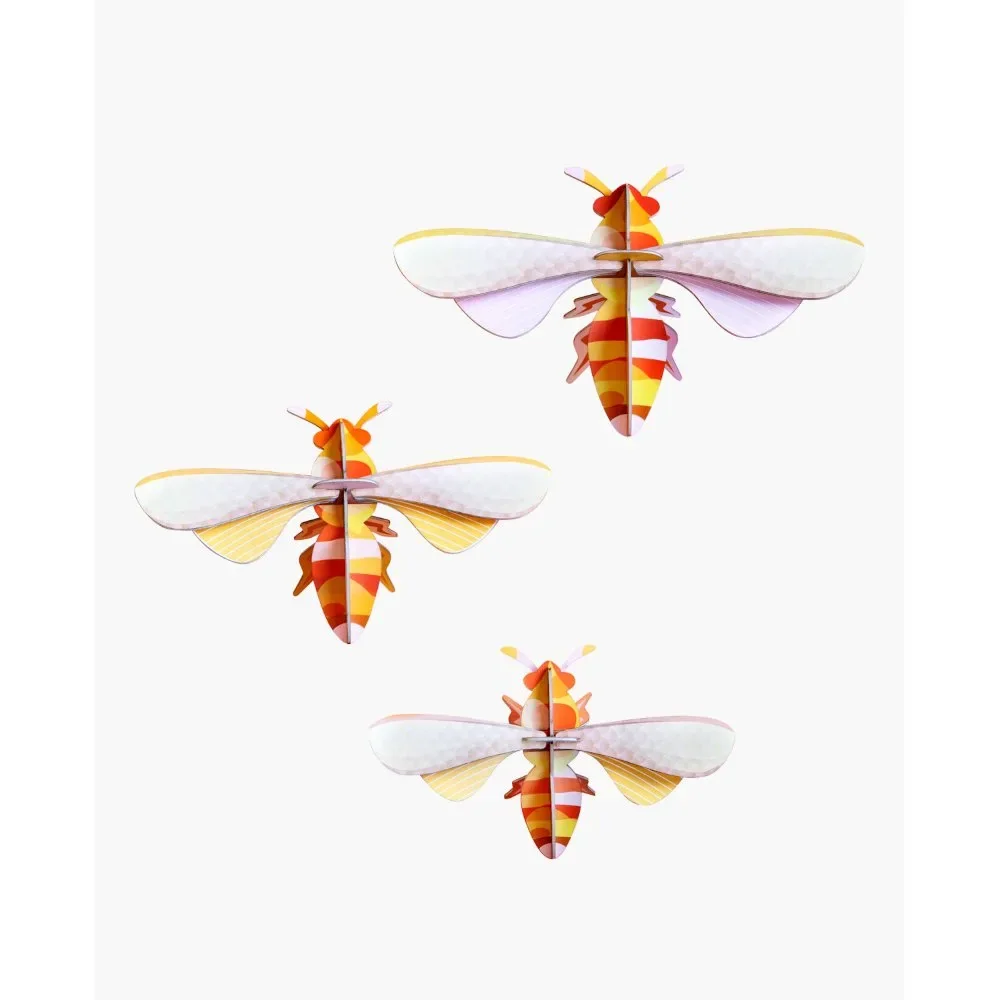 studio ROOF 3D Honigbienen Pappe