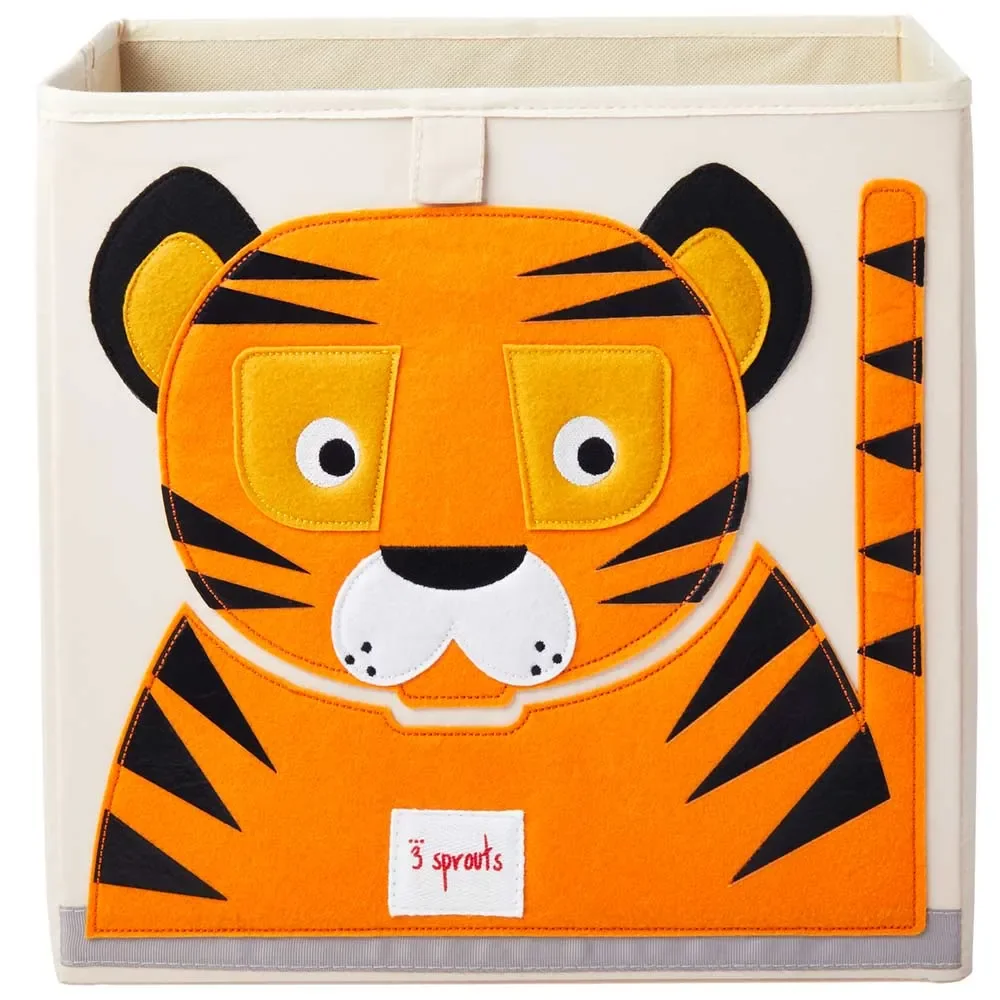 3 Sprouts Spielzeugkorb Tiger