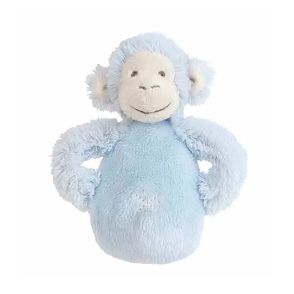 Happy Horse Babyrassel Affe Mickey hellblau