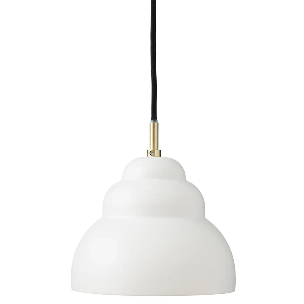 Superliving Pendellampe klein "Bubble" Metall weiss