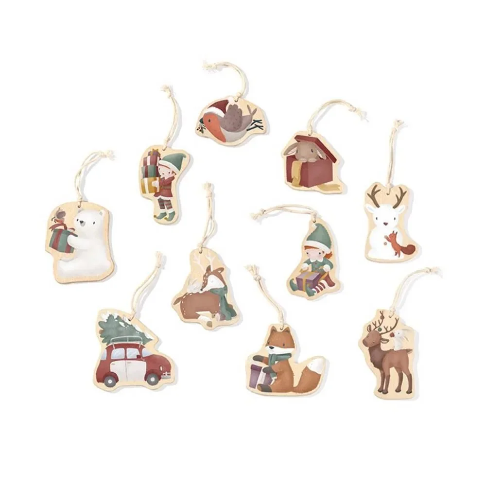 Little Dutch Weihnachtsbaumschmuck, Whristbaumschmuck, Weihnachtsschmuck - Holz