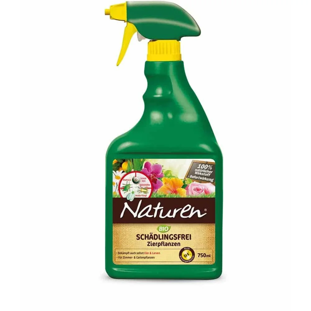Schädlingsbekämpfung Zierpflanzen, Bio Schädlingsfrei, 750ml